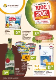 1. strana letáka Nitrazdroj 17. 7. - 4. 8. 2026 