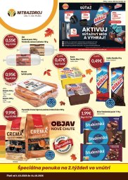 1. strana letáka Nitrazdroj 1. 10. - 14. 10. 2026 Maloobchod
